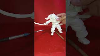 Escultura de Samurai em Plastilina! #samurai #escultura #plastilina #arte #artesanato #quaseartista