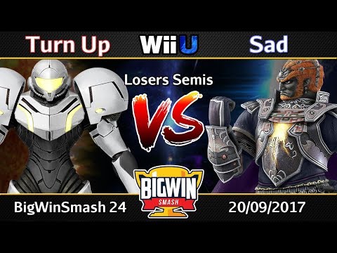 BigWinSmash 24 - Losers Semis - Turn Up (Captain Falcon, Charizard, Samus) v Sad (Ganondorf)
