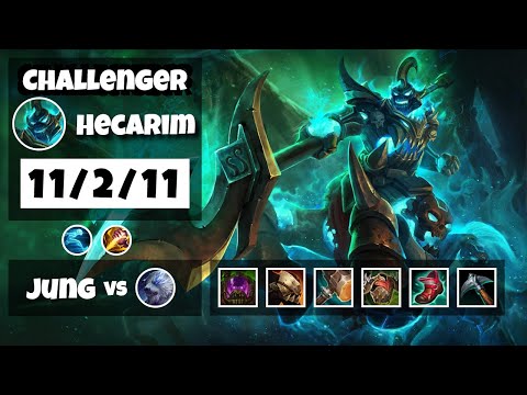 Hecarim 11.8 S11 Jungle Challenger Replay (11/2/11) - BR