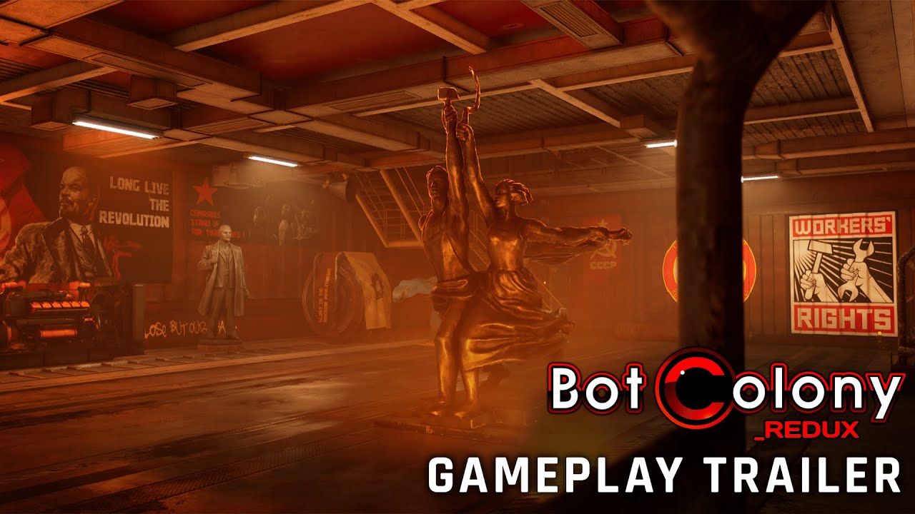 Bot Colony _redux – Riot gameplay trailer teaser