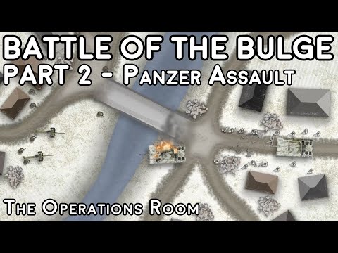 Battle of the Bulge, Animated - Part 2, Panzer Assault