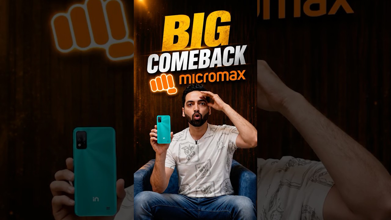 Micromax Is Back 🤯