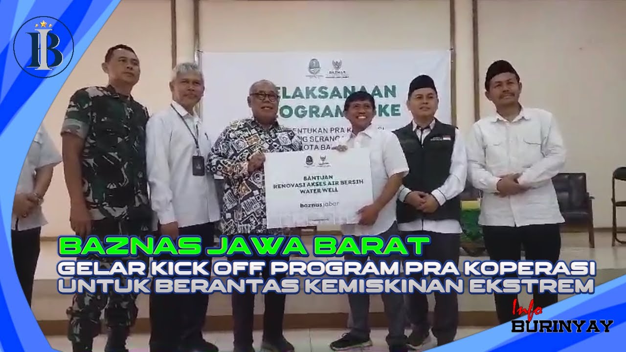 BAZNAS Jabar Gelar Kick Off Program Pra Koperasi Untuk Memberantas Kemiskinan Ekstrem