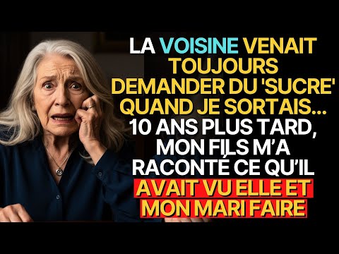 Histoire vraie de cette grand-mère👵💗: LA VOISINE VENAIT TOUJOURS DEMANDER DU 'SUCRE' QUAND...