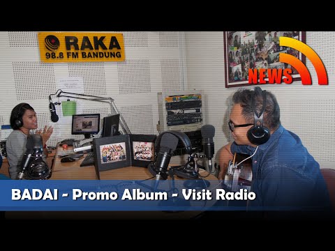 Nagaswara News- Badai Promo Album Life Love Women di Radio Jawa Barat - NSTV