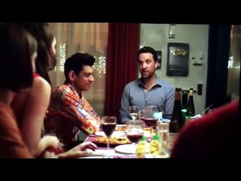 Lockie Chapman as 'Will' singing The Penguin Song on 'Crashing' (The Overtones)