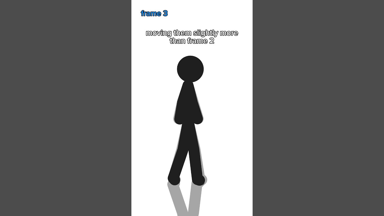 Sticknodes walk cycle tutorial #shorts #animation #sticknodes #stickanimation #tutorial