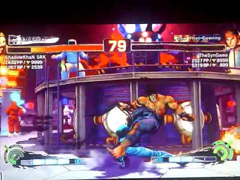 ShadowKhaN SRK (Ibuki) VS TheSynGame (Ryu)  SSF4AE v.2012