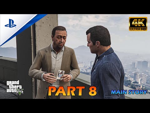 GTA V Enhanced Edition - Part 8: FIB Job | No Commentary [PS5 4K ULTRA GRAPHICS]