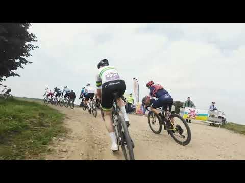UCI Gravel World Championships 2025 - Footage from the bunch -  45 - 49 Age group