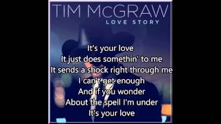 Tim Mcgraw Its Your Love