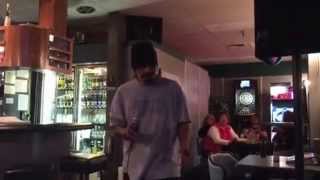 Karaoke with Jodee and friends Marc sings hey there lonely girl