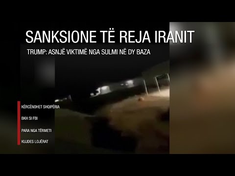 LIVE/ Edicioni informativ i orës 20:00 - 8 janar 2020