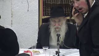 התוועדות מוצאי תשעה באב, הרב נחמן שפירא מעייני ישראל ירושלים שנת תשפ"ה