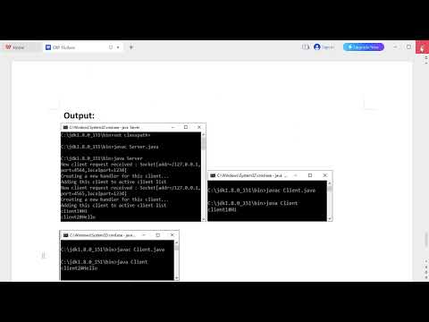 Advanced Java Programming Exp 16