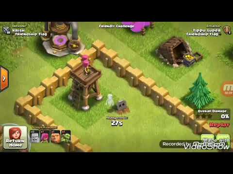 Coc archer tower vs barbarian archer giant goblin