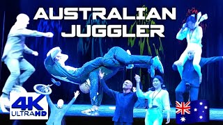 Australian Comedian Joggler / Carnival Luminosa @VilmasTravels