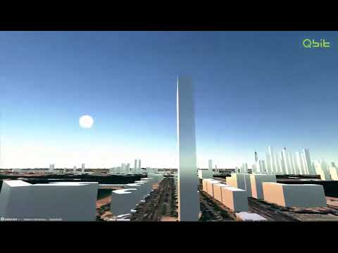 Satellite data based geo simulation Demo 1