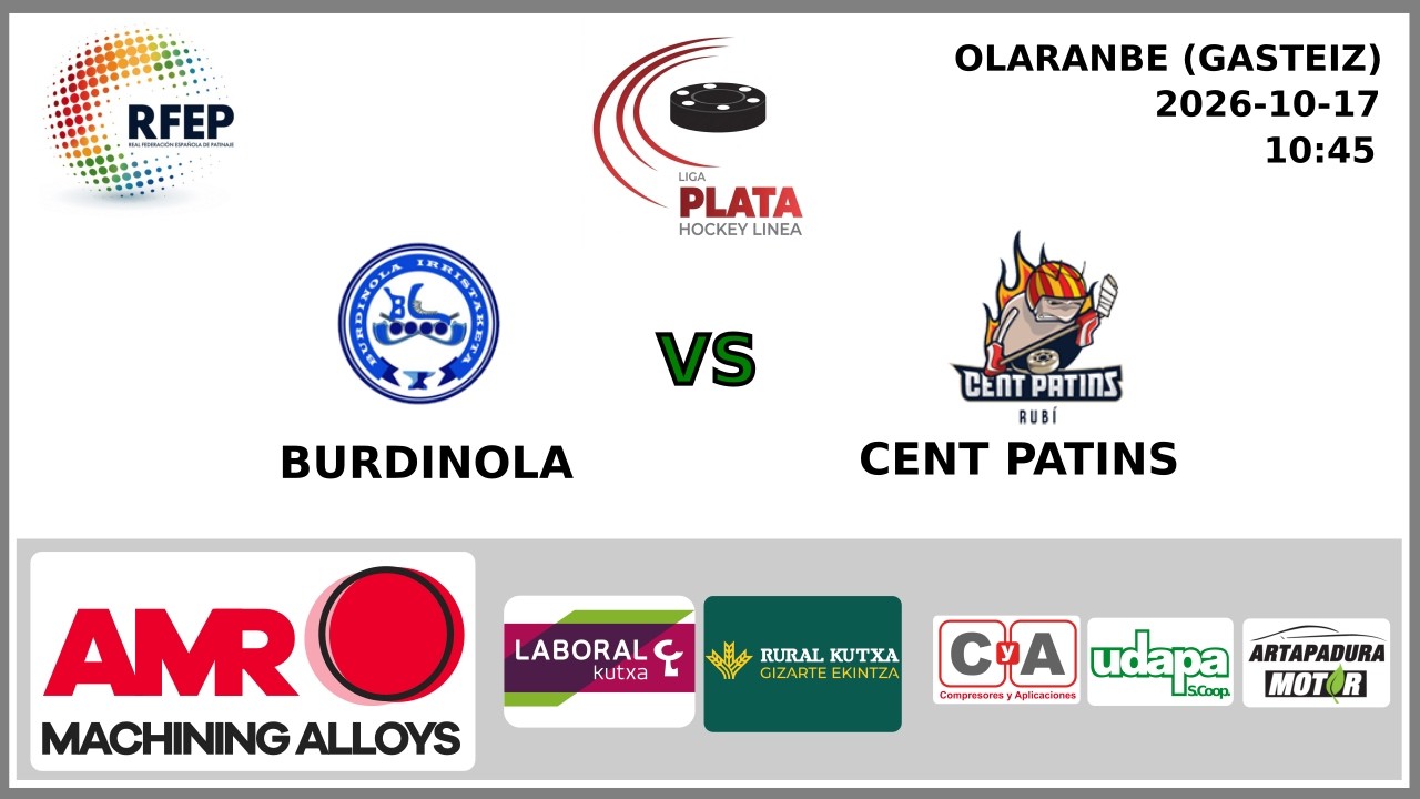 BURDINOLA  IK vs HCR CENT PATINS