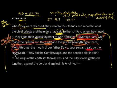 Sufferers Need a Sovereign God: Acts 4:23–30, Part 1