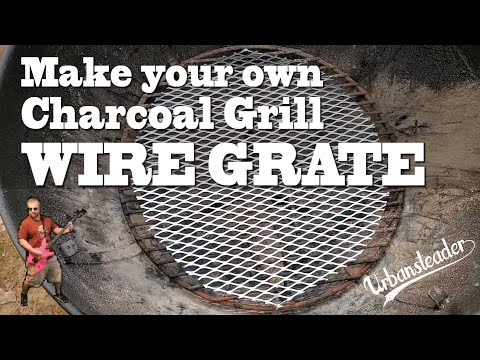 Make Your Own Weber Charcoal Grill Wire Grate