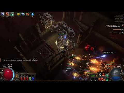 POE Flame golem
