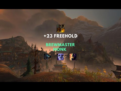 +23 Freehold | Dragonflight S2 | Brewmaster Monk PoV
