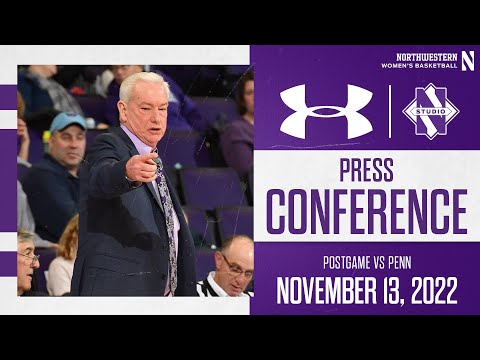Northwestern Women's Basketball | Penn Postgame Press Conference