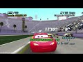 Cars The Game Lightning McQueen Backwards Race Gameplay PC