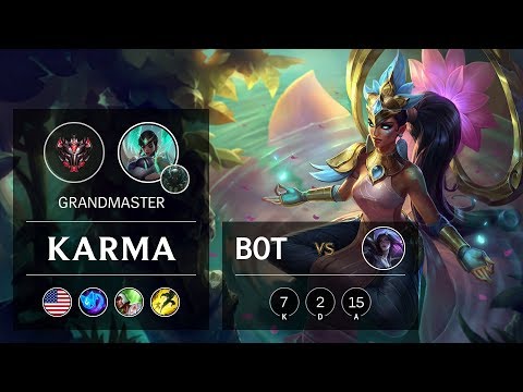 Karma Bot vs Kai'Sa - NA Grandmaster Patch 9.14