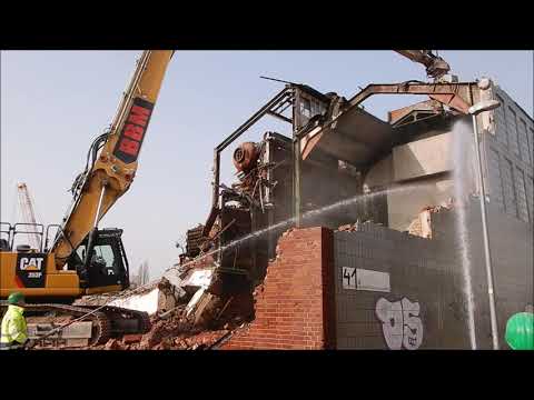Bagger CAT 352 F Longfront (Archiv Paguag - Abriss)