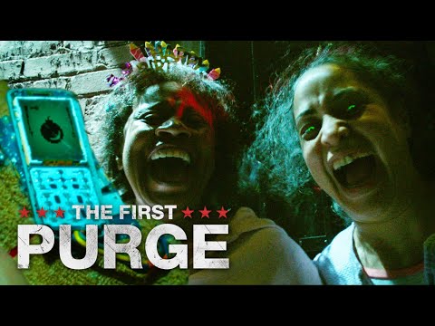 Brutal Alleyway Attack by the Trolly Ladies | The First Purge