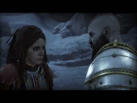 Atreus/Loki turns into bear, saves Kratos from Freya. God of War Ragnarok