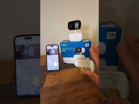 The Tapo C216 2K Pan/Tilt Security Camera works really well