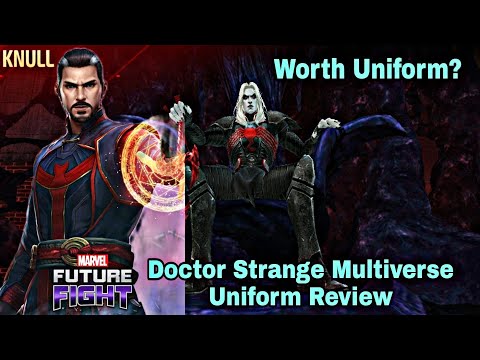 Doctor Strange Multiverse Uniform Review & WBL Knull Test - Marvel Future Fight