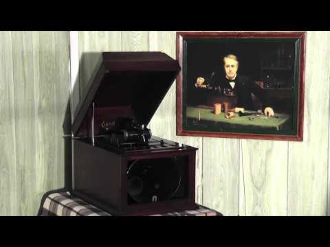 Edison blue amberol cylinder 2104 - Stars and Stripes Forever March by Sousa's Band