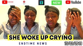 SHE WOKE UP CRYING WITH A MESSAGE