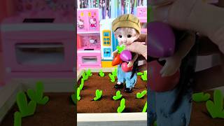 Satisfying with Unboxing & Review Miniature Plant | ASMR Video no music #minitoys #cutetoys