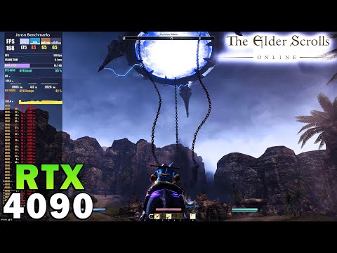 The Elder Scrolls Online 4K | RTX 4090 | Ryzen 9 7950X | Maximum Settings | DLSS ON & OFF