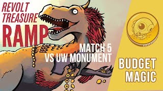 Budget Magic: Revolt Treasure Ramp vs WU Monument (Match 5)