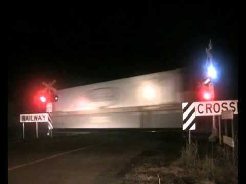 Pacific National Freight at Night - Australian Trains, Victoria