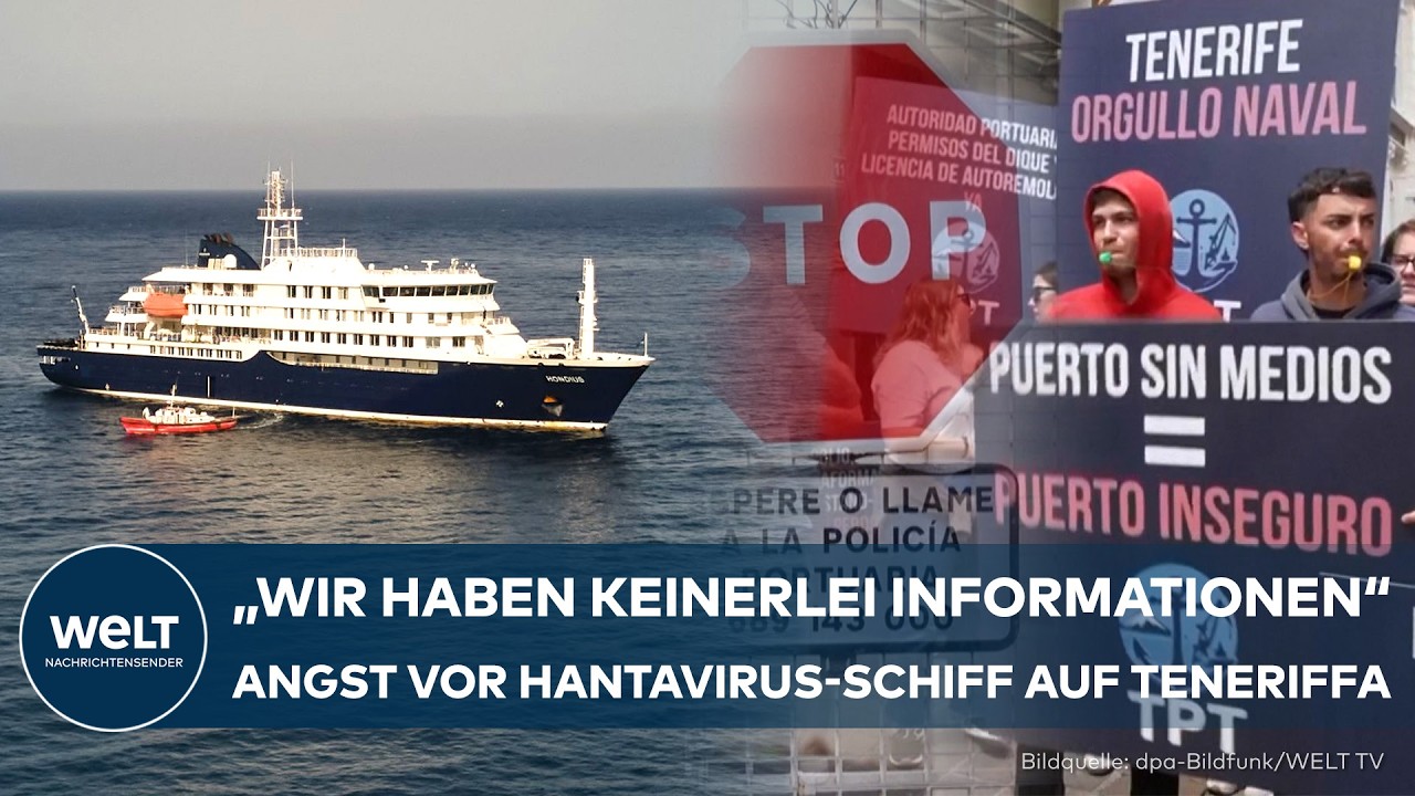 KANAREN: Angst vor Hantavirus! „Wir wissen gar nichts“ – Teneriffa fürchtet Kontakt mit Infizierten