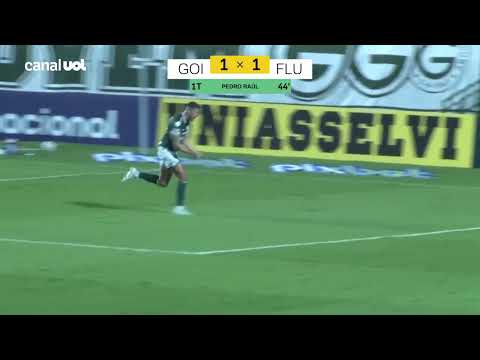 Goiás 1 x 1 Fluminense - GOL de PEDRO RAÚL