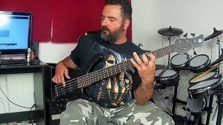 Exploited - Don&#39;t blame me - bass cover