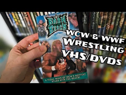 A Deep Dive Into My WCW/WWF VHS & DVD Collection!