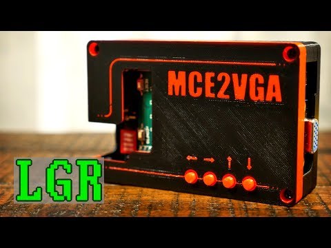 MDA/CGA/EGAグラフィックス出力をVGAに変換! (Converting MDA/CGA/EGA Graphics Output to VGA!)
