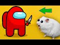 Among Us Game - Hamster Maze with Traps 😱[OBSTACLE COURSE]