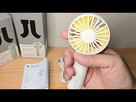 Jisulife Handheld Fan Life1 Jisulife Mini Fan Rechargeable Fan Portable Fan Cute #shopeetagtowin 