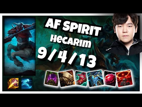 Spirit Hecarim Jungle S11 11.5 Challenger Replay (9/4/13) - KOREAN