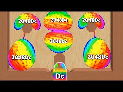 Satisfying Mobile Game / Blob Merge 3d - ball run 2048 Gameplay Walkthrough Android, iOS New part #3